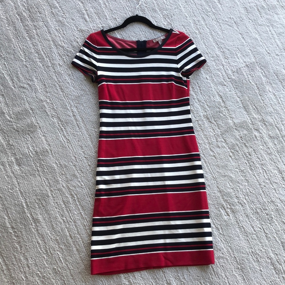 Banana republic striped dress